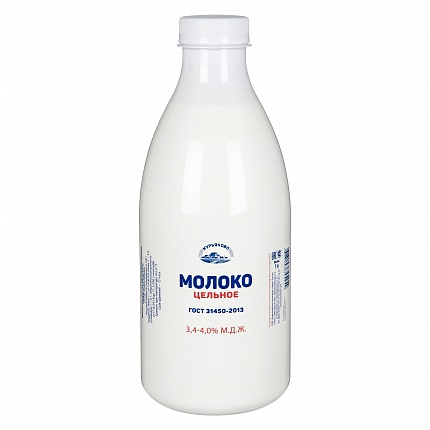 Молоко 1 л. (ПЭТ бутылка)